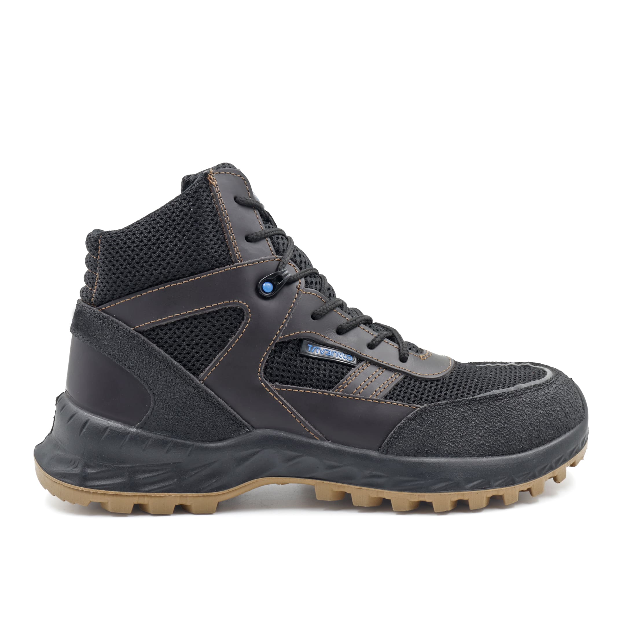 Bota industrial con puntera premium TRT 330 ASFALTO CAFÉ X NEGRA - Imagen 3