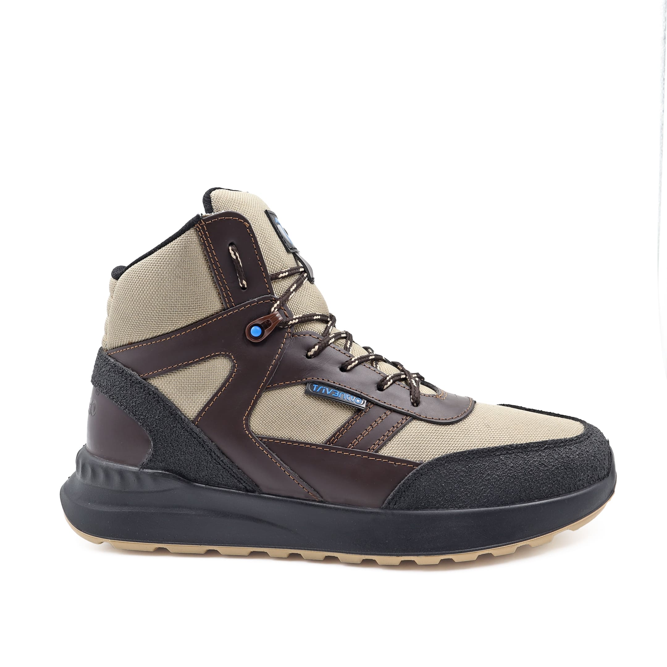 Bota industrial micro power Hombre TRT 820 ASFALTO BEIGE X CAFÉ - Imagen 3