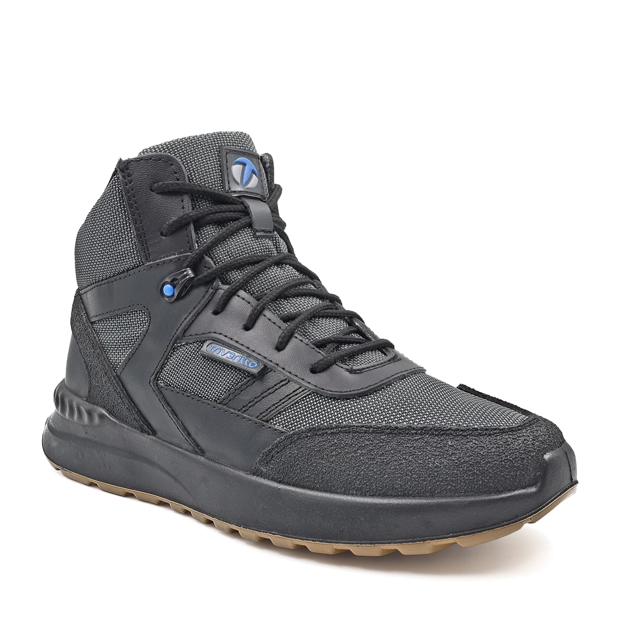Bota industrial micro power Hombre TRT 820 ASFALTO GRIS X NEGRO