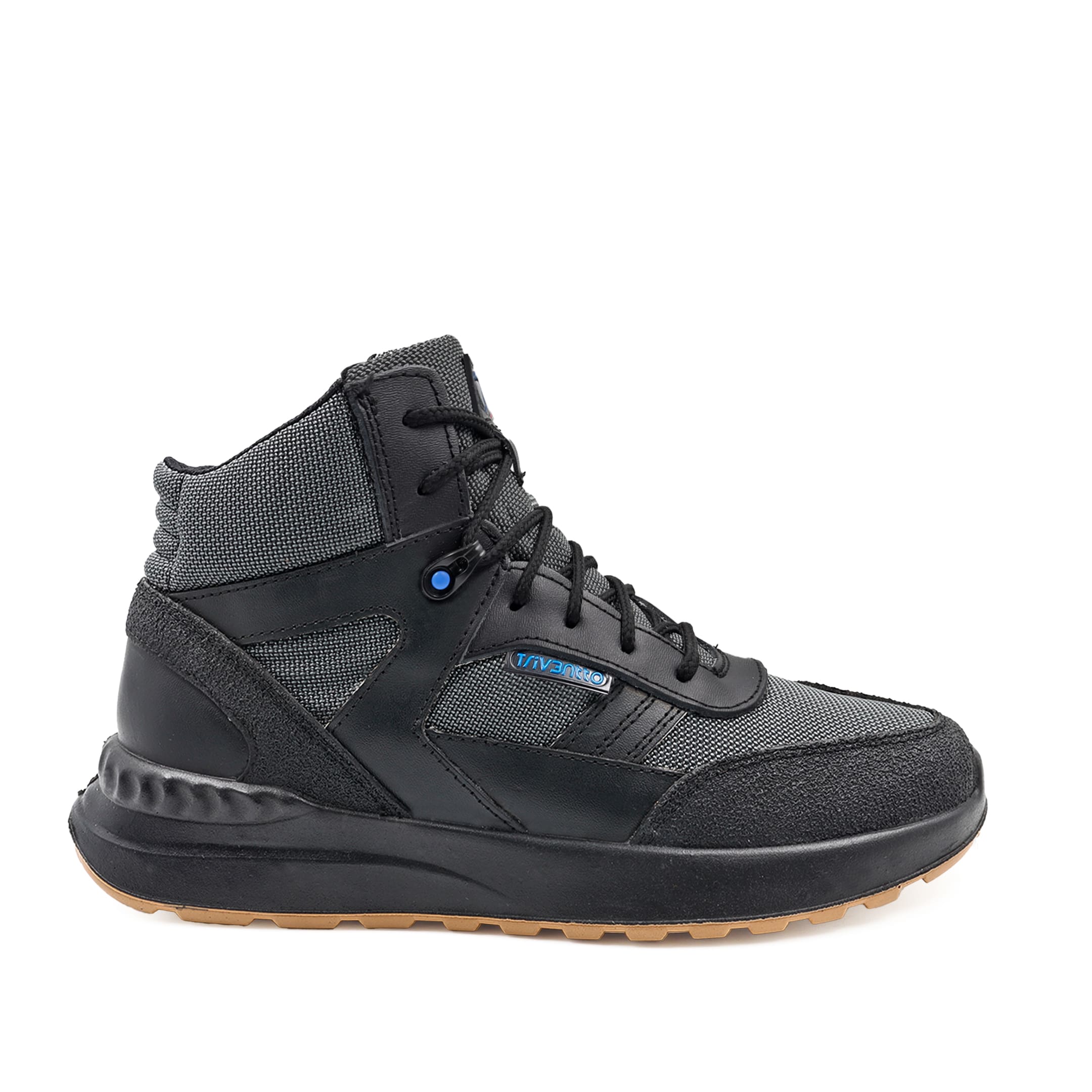 Bota industrial micro power Hombre TRT 820 ASFALTO GRIS X NEGRO - Imagen 3