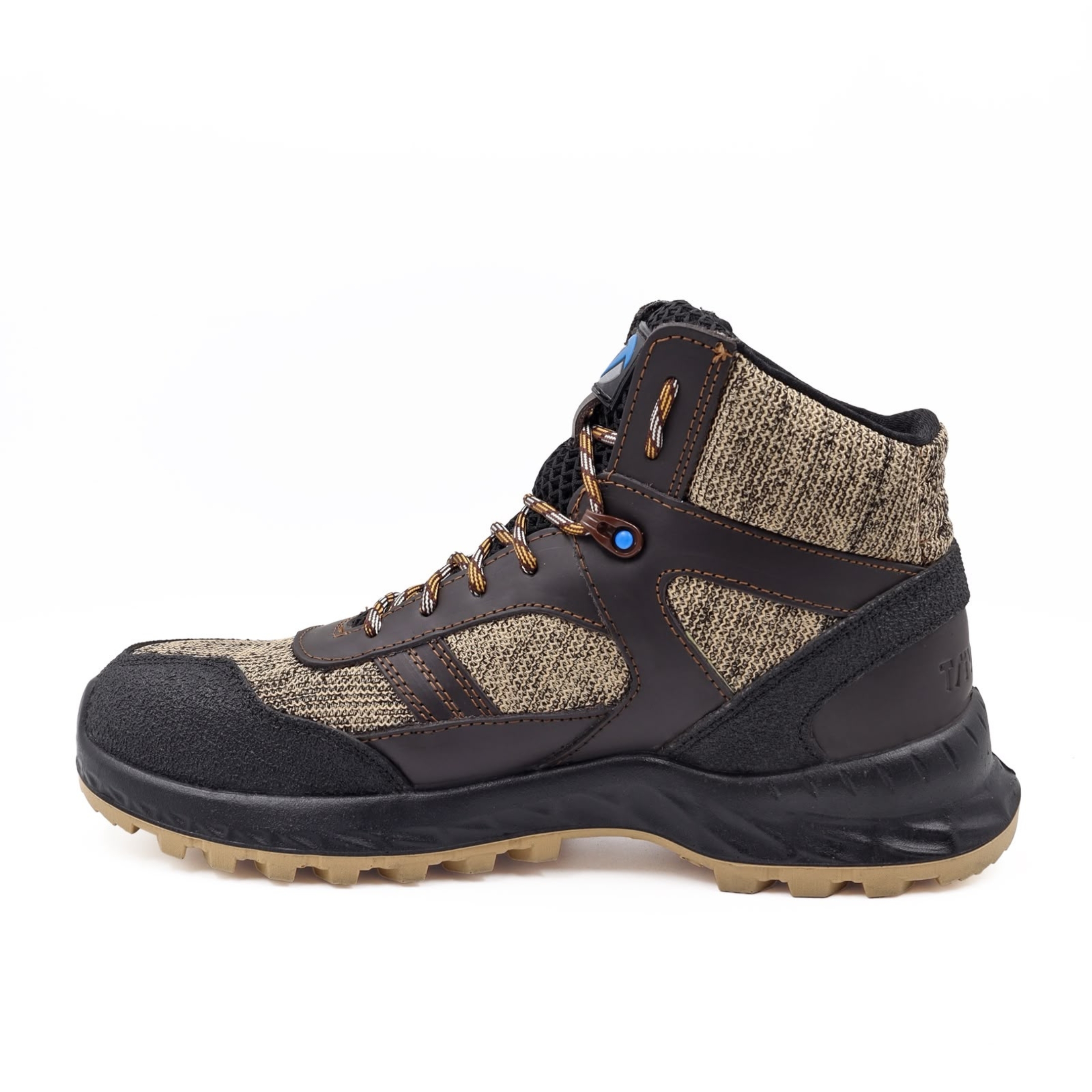Bota industrial con puntera premium TRT 330-Café - Imagen 7