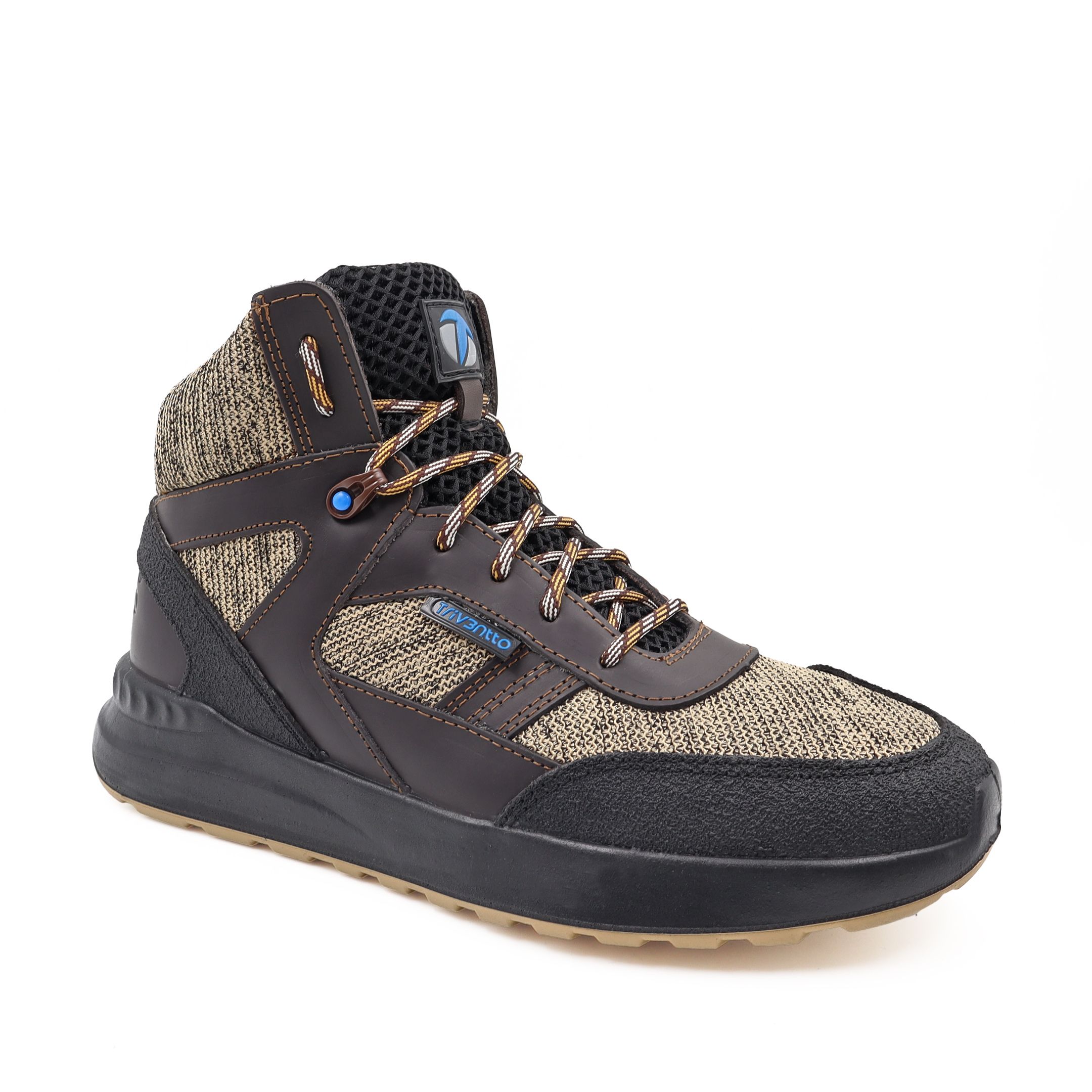 Bota industrial micro power Hombre TRT 820-Café